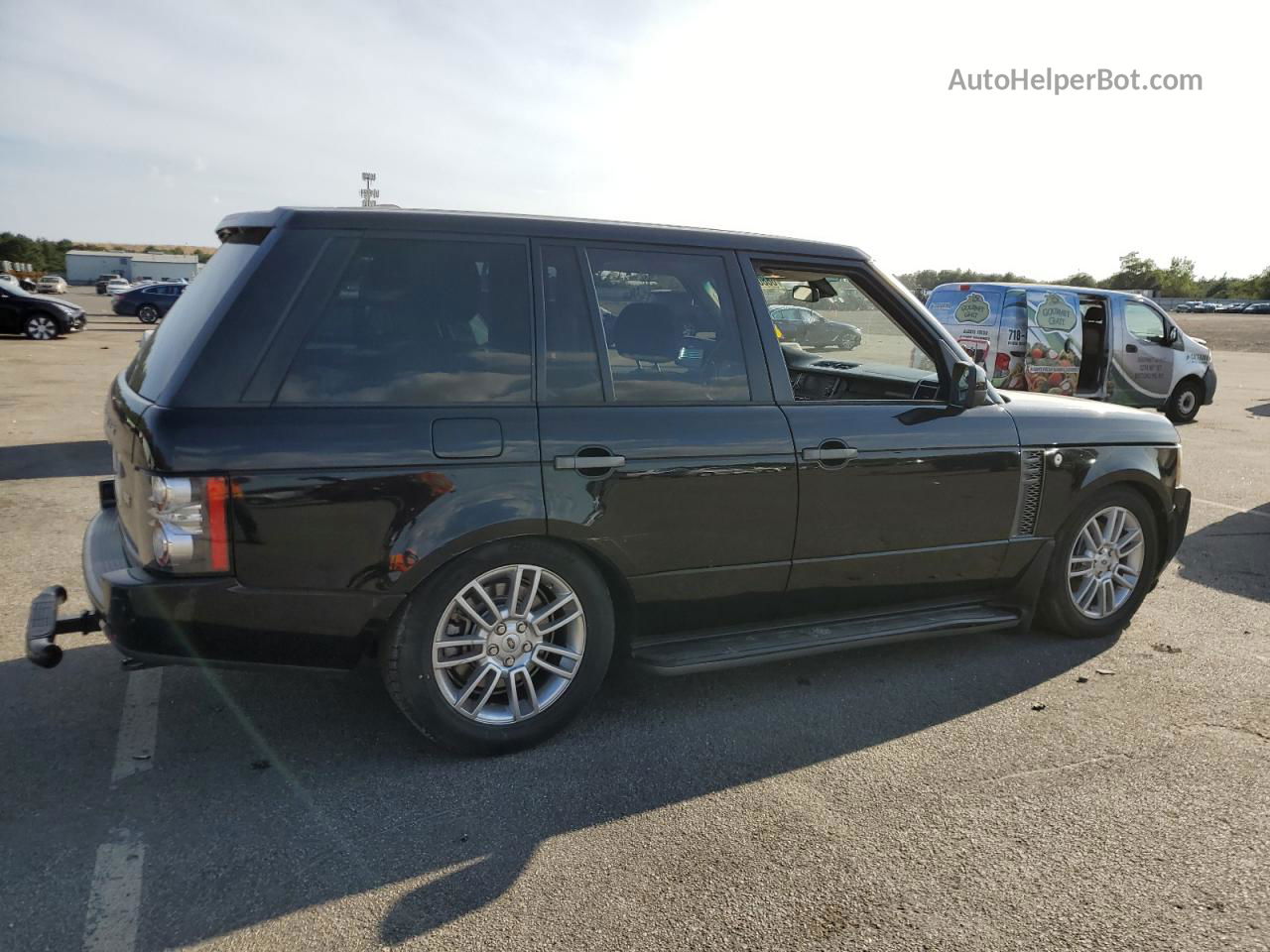 2011 Land Rover Range Rover Hse Black vin: SALME1D40BA329356