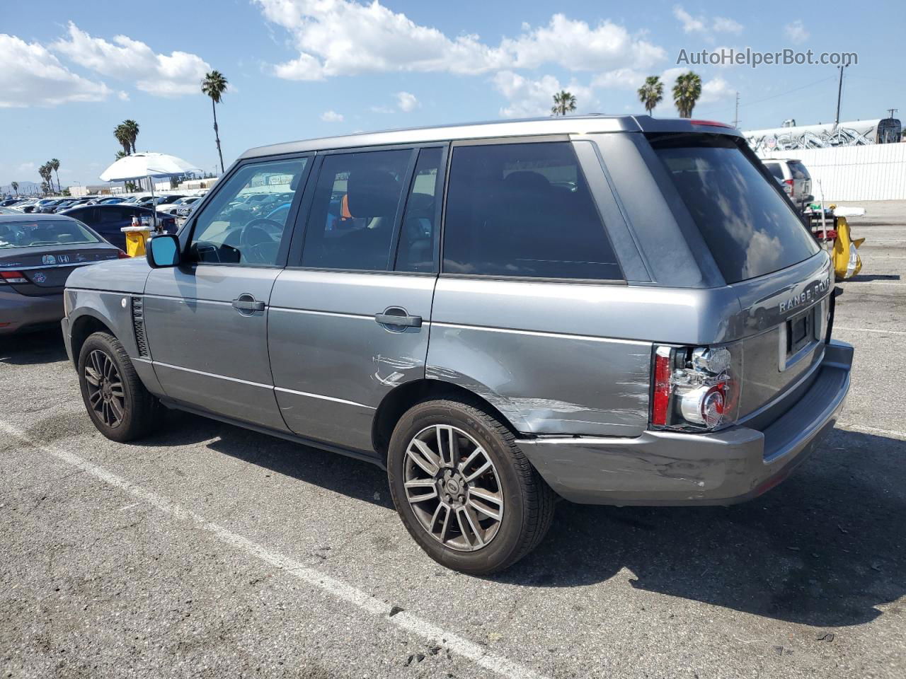 2011 Land Rover Range Rover Hse Gray vin: SALME1D41BA350278