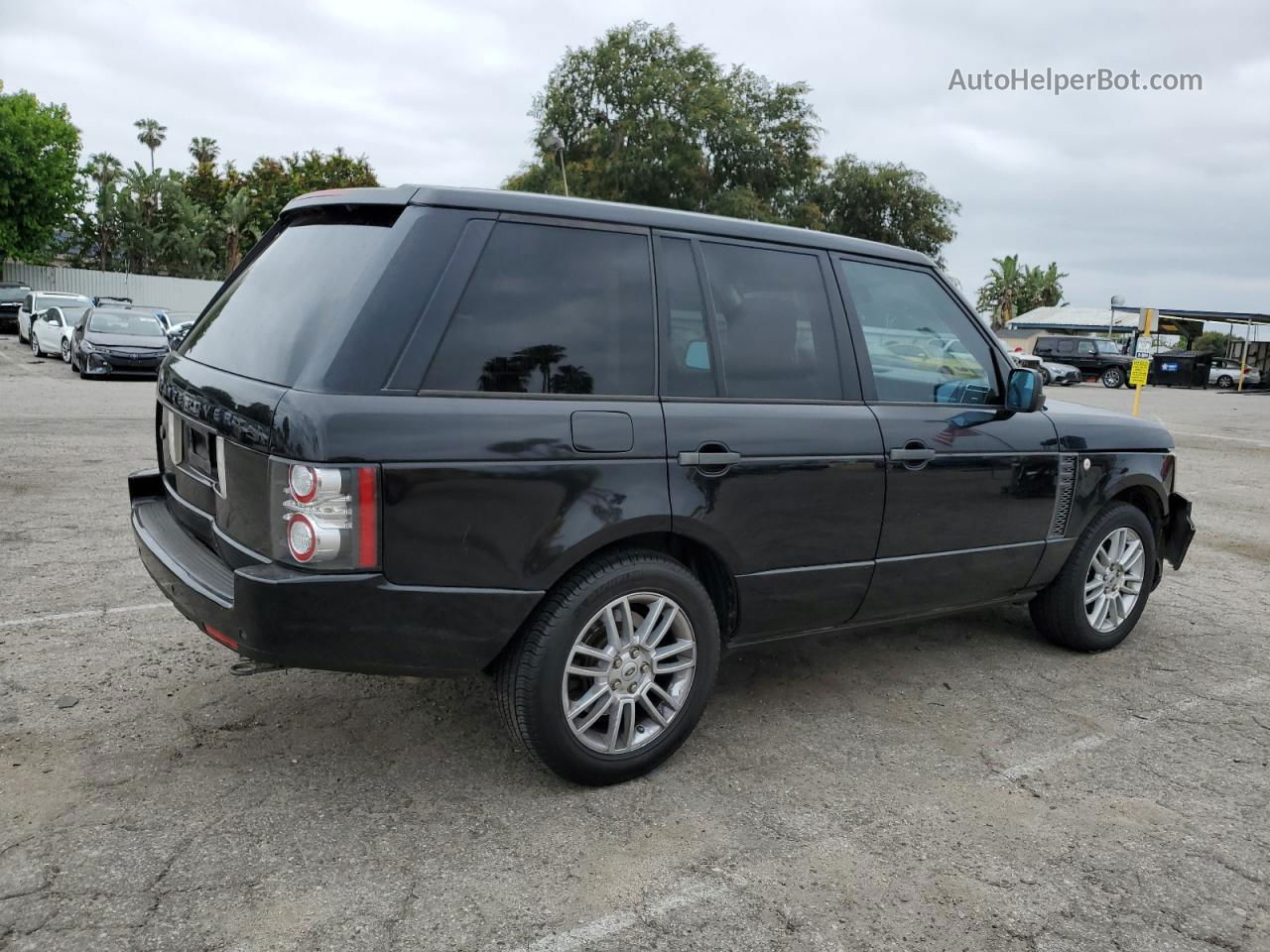 2011 Land Rover Range Rover Hse Black vin: SALME1D41BA351155