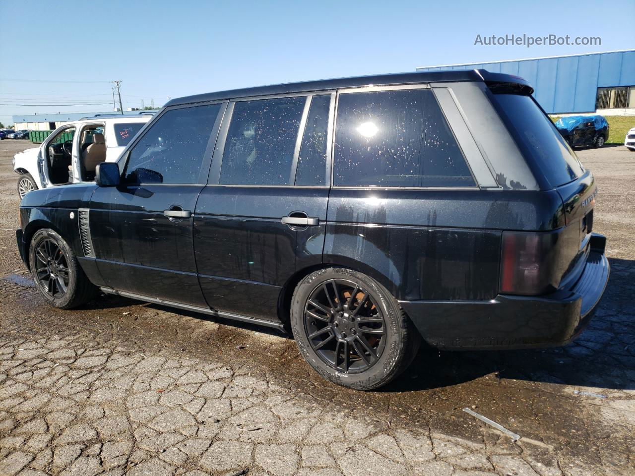 2011 Land Rover Range Rover Hse Black vin: SALME1D42BA335143