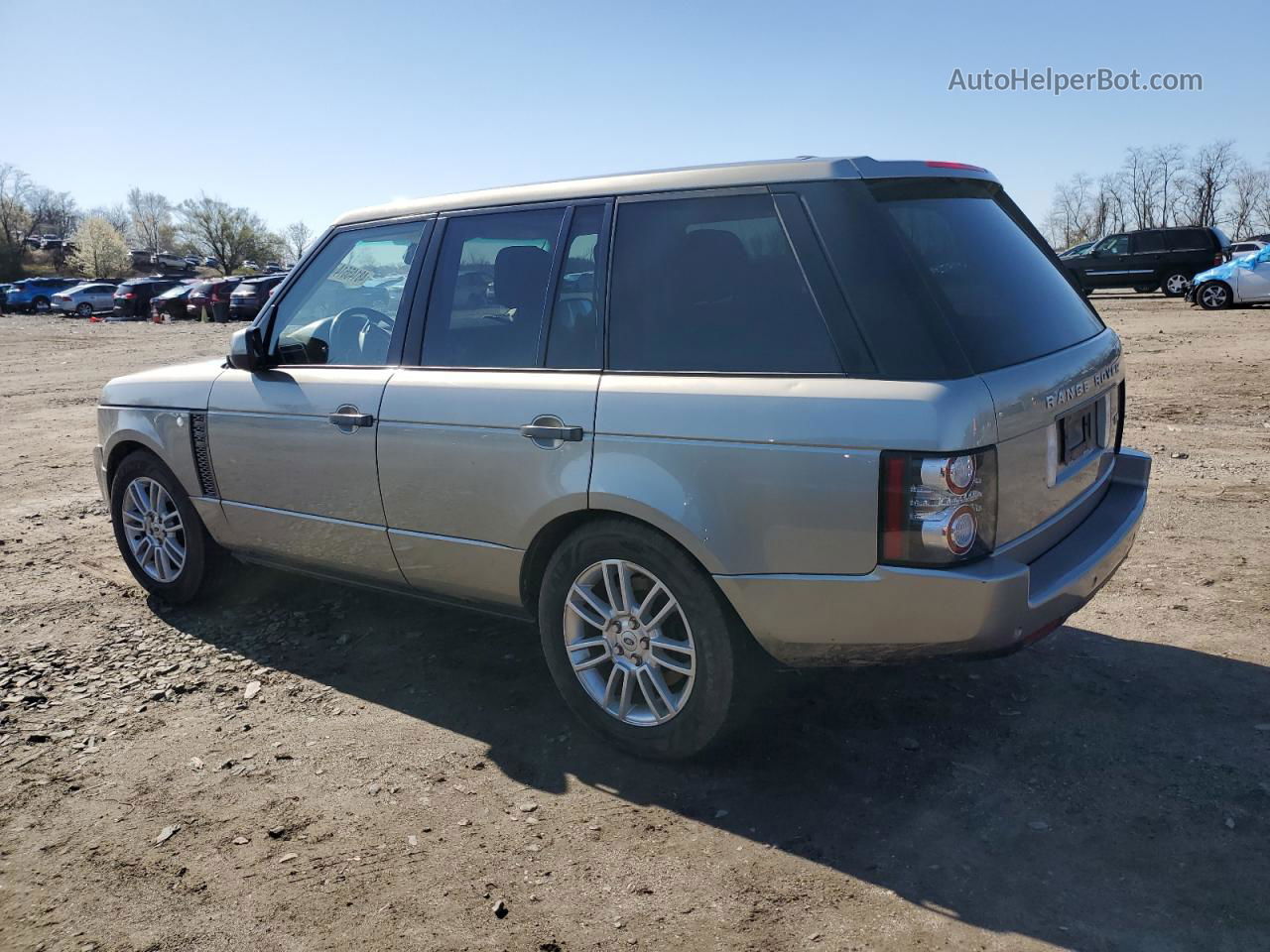 2011 Land Rover Range Rover Hse Серебряный vin: SALME1D42BA336860