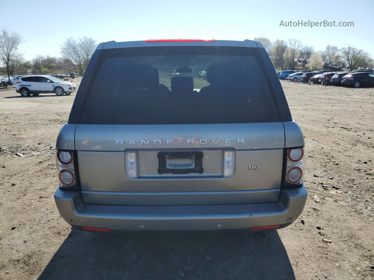 2011 Land Rover Range Rover Hse Silver vin: SALME1D42BA336860