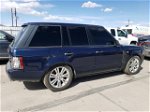 2011 Land Rover Range Rover Hse Blue vin: SALME1D44BA348900