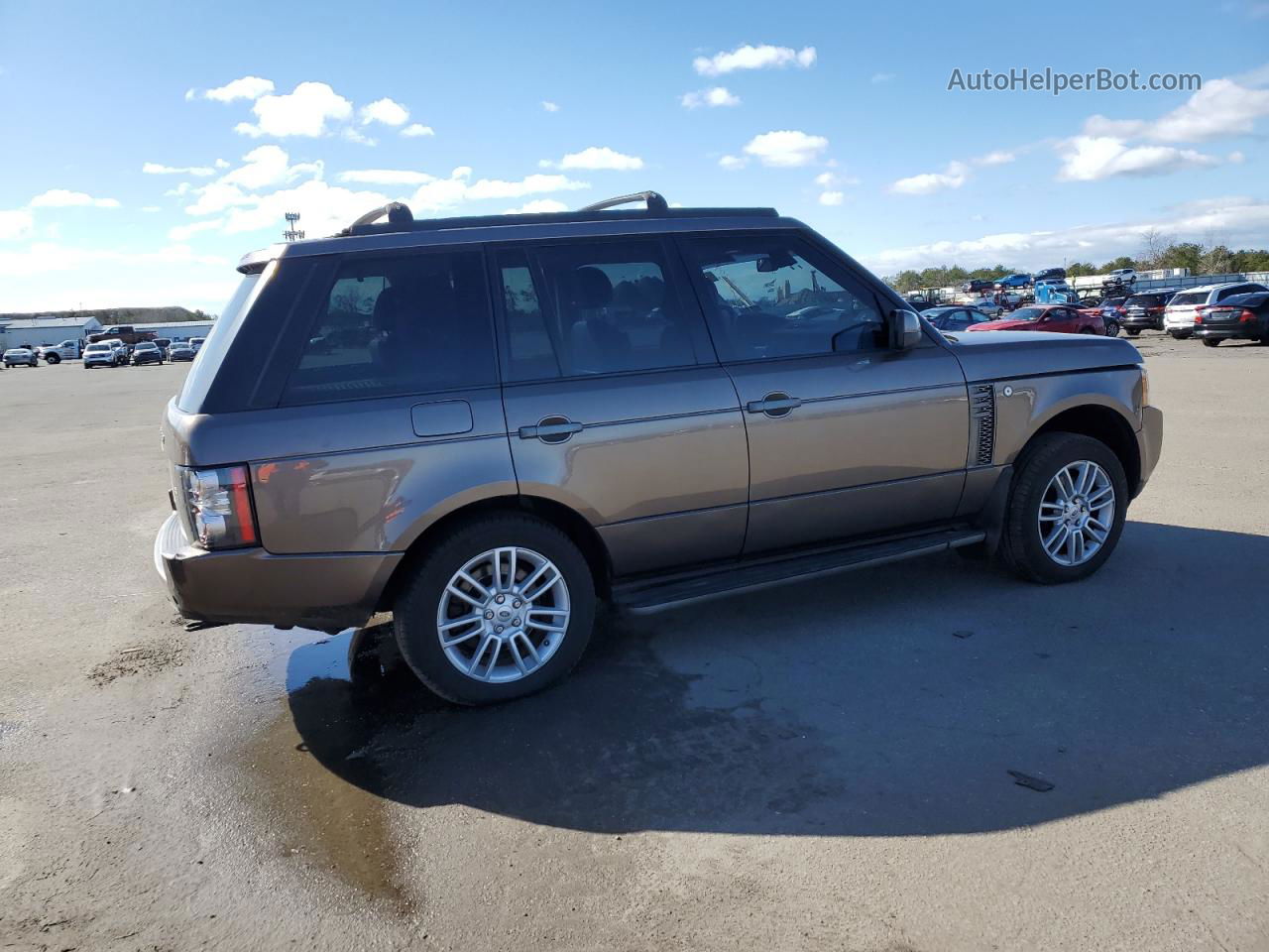 2011 Land Rover Range Rover Hse Gray vin: SALME1D47BA355498