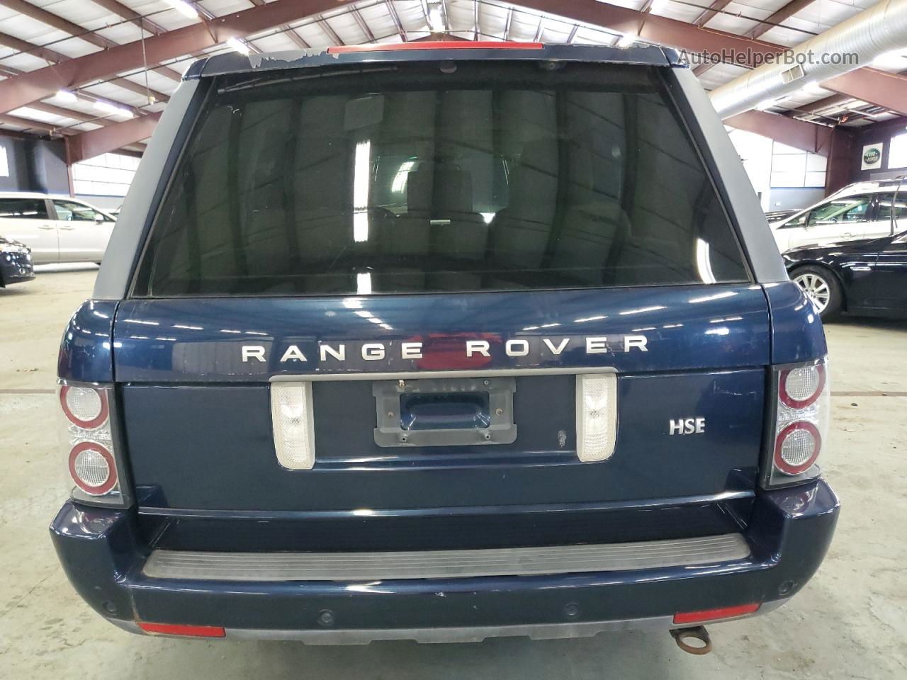 2011 Land Rover Range Rover Hse Blue vin: SALME1D48BA349564