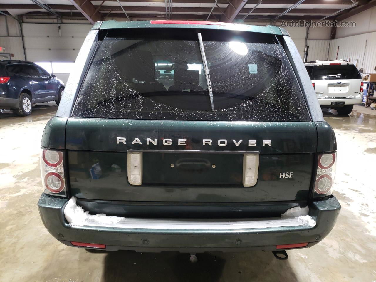 2011 Land Rover Range Rover Hse Green vin: SALME1D49BA338251