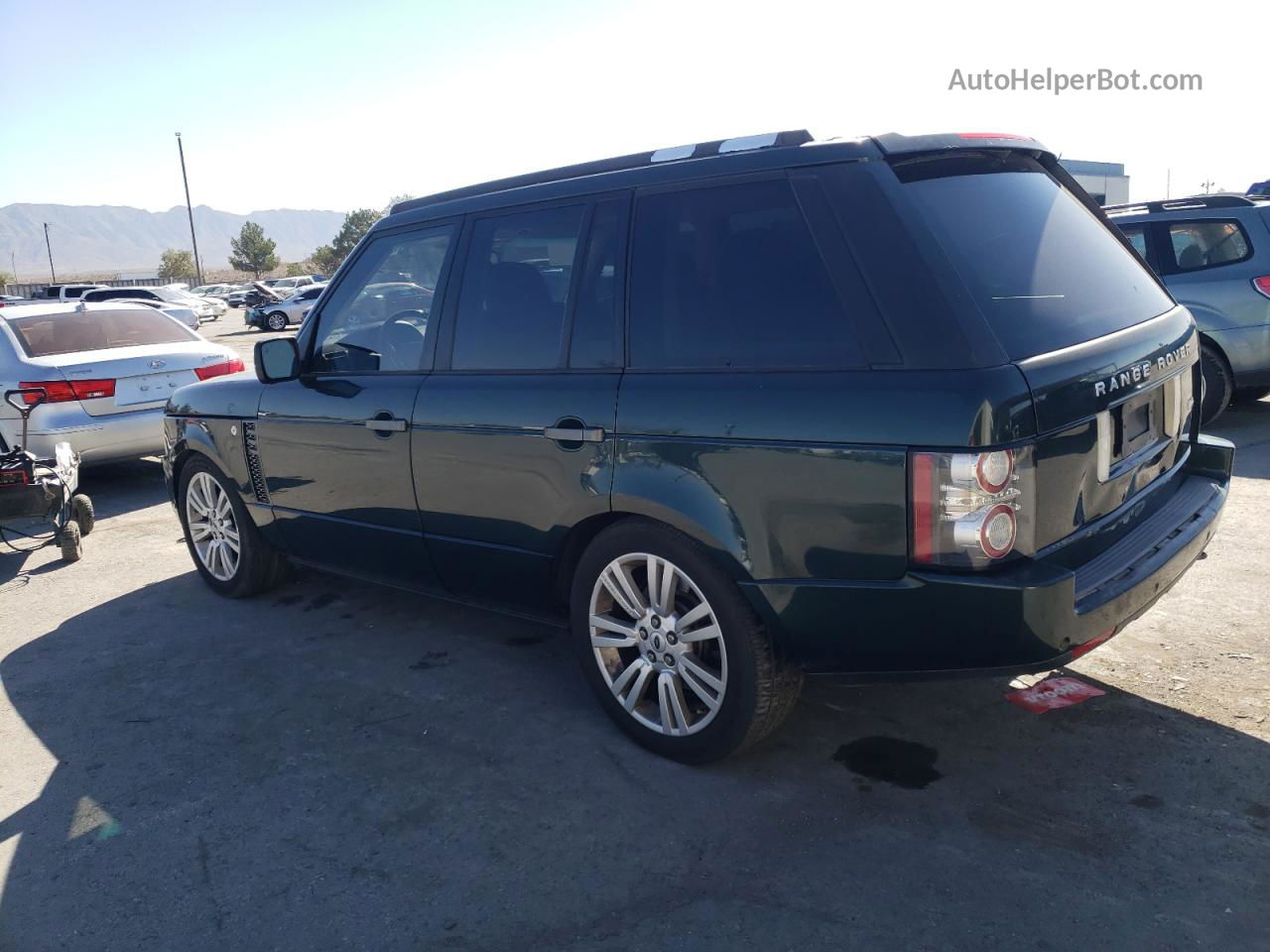 2011 Land Rover Range Rover Hse Luxury Green vin: SALMF1D40BA337132