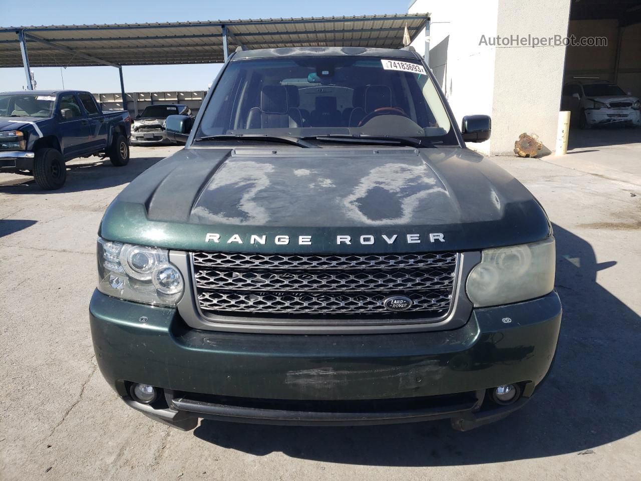 2011 Land Rover Range Rover Hse Luxury Green vin: SALMF1D40BA337132