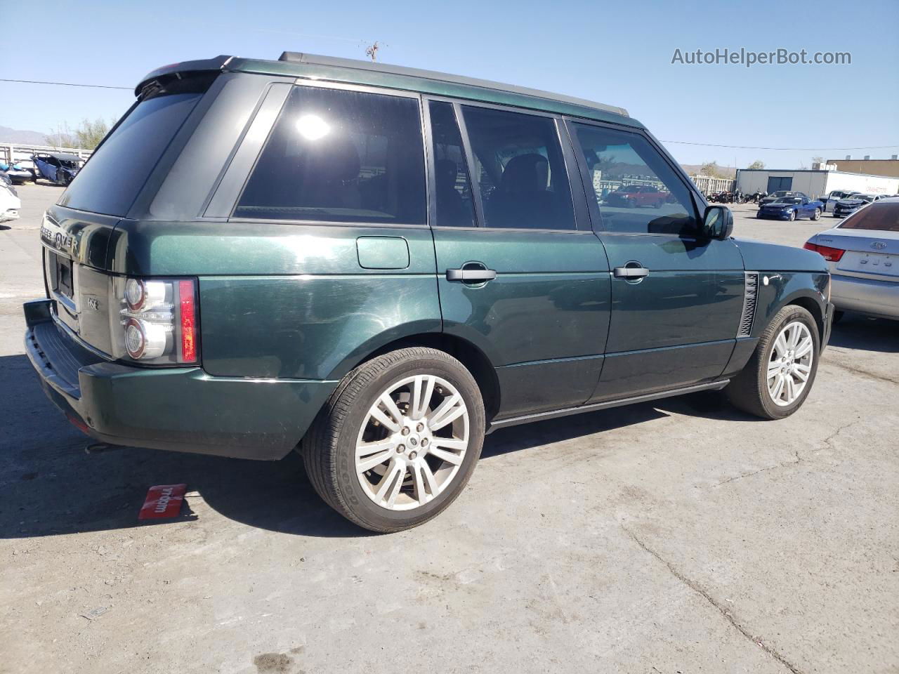 2011 Land Rover Range Rover Hse Luxury Green vin: SALMF1D40BA337132