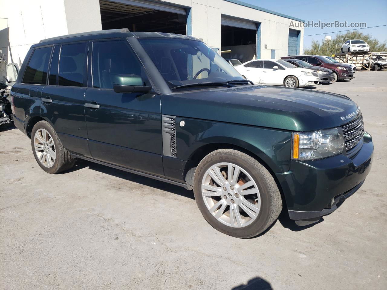 2011 Land Rover Range Rover Hse Luxury Green vin: SALMF1D40BA337132