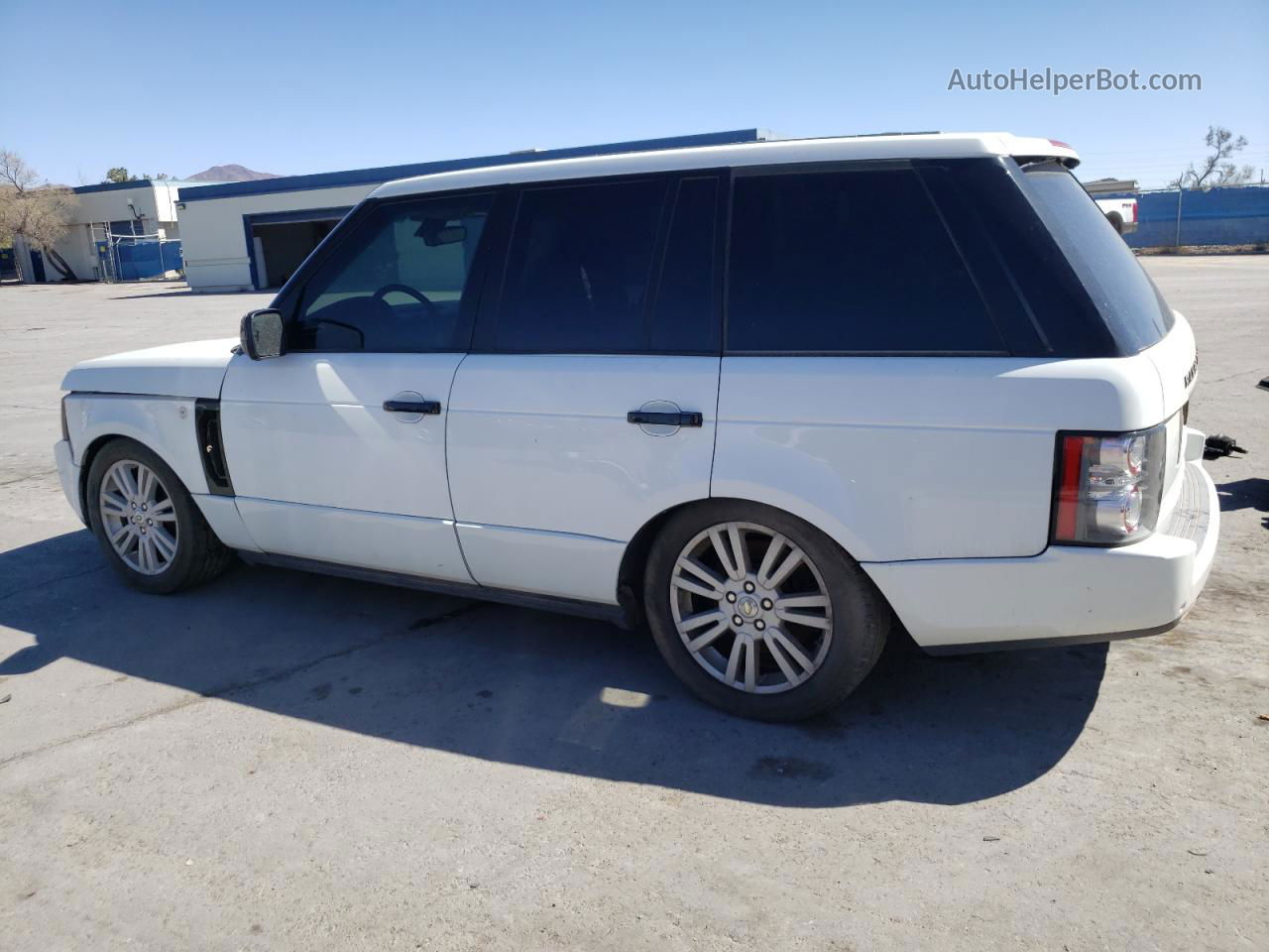 2011 Land Rover Range Rover Hse Luxury White vin: SALMF1D40BA356585