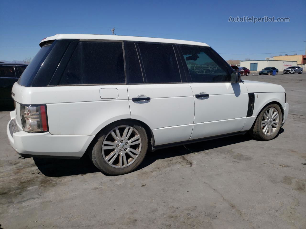 2011 Land Rover Range Rover Hse Luxury Белый vin: SALMF1D40BA356585