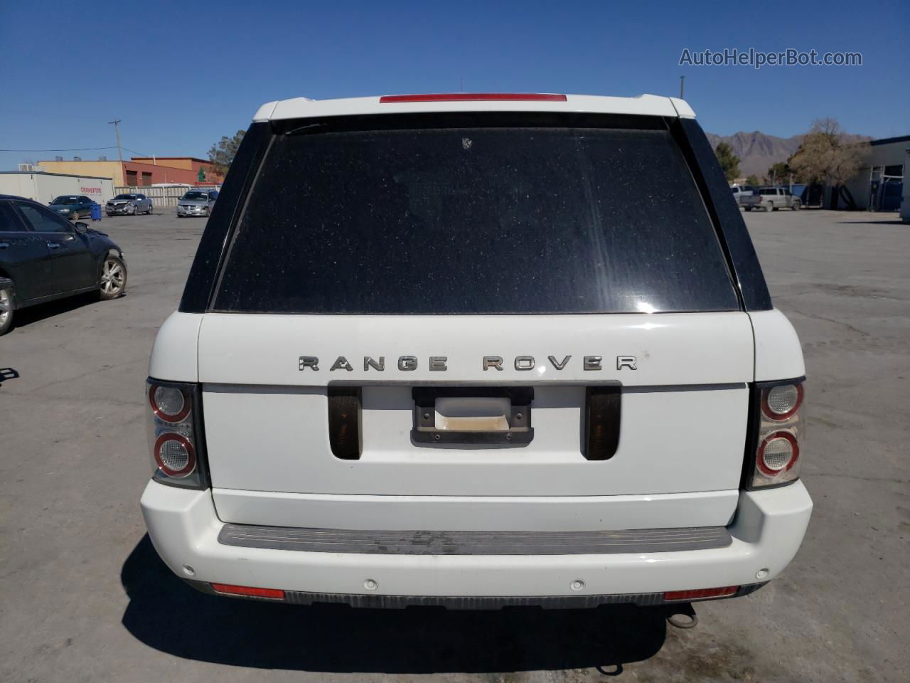 2011 Land Rover Range Rover Hse Luxury White vin: SALMF1D40BA356585