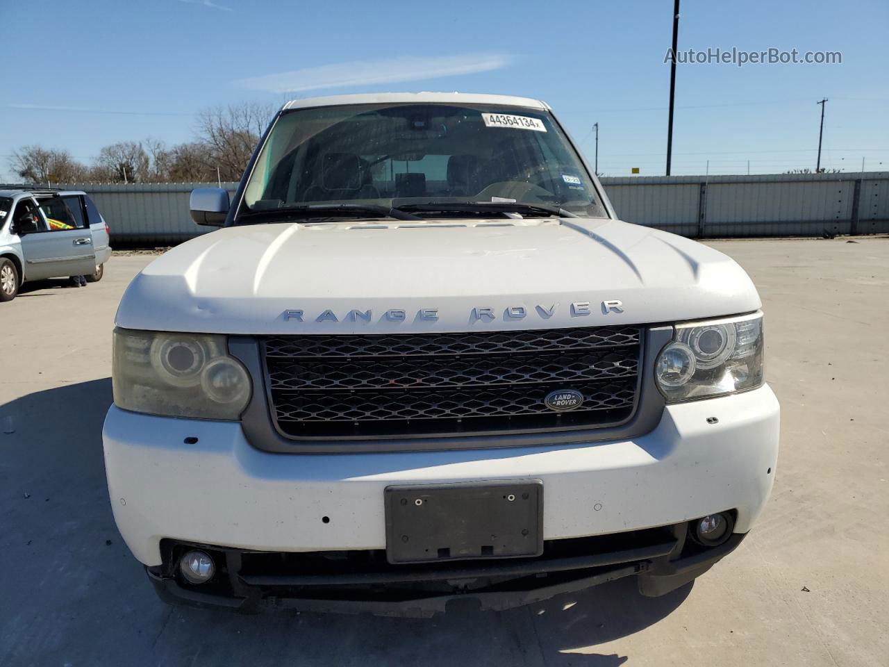 2011 Land Rover Range Rover Hse Luxury Белый vin: SALMF1D41BA333333