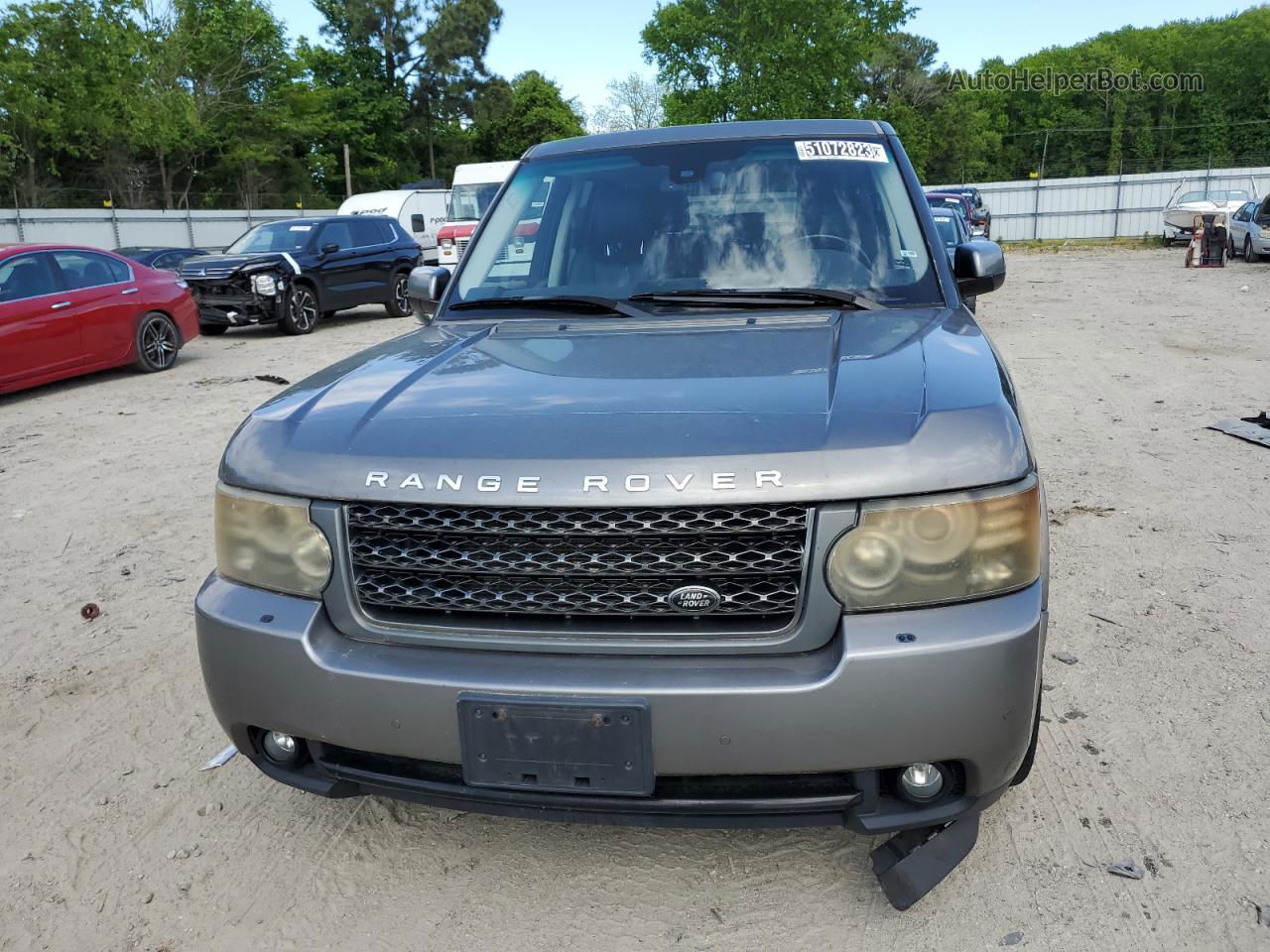 2011 Land Rover Range Rover Hse Luxury Gray vin: SALMF1D42BA330604