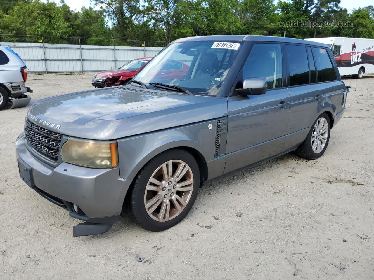 2011 Land Rover Range Rover Hse Luxury Gray vin: SALMF1D42BA330604