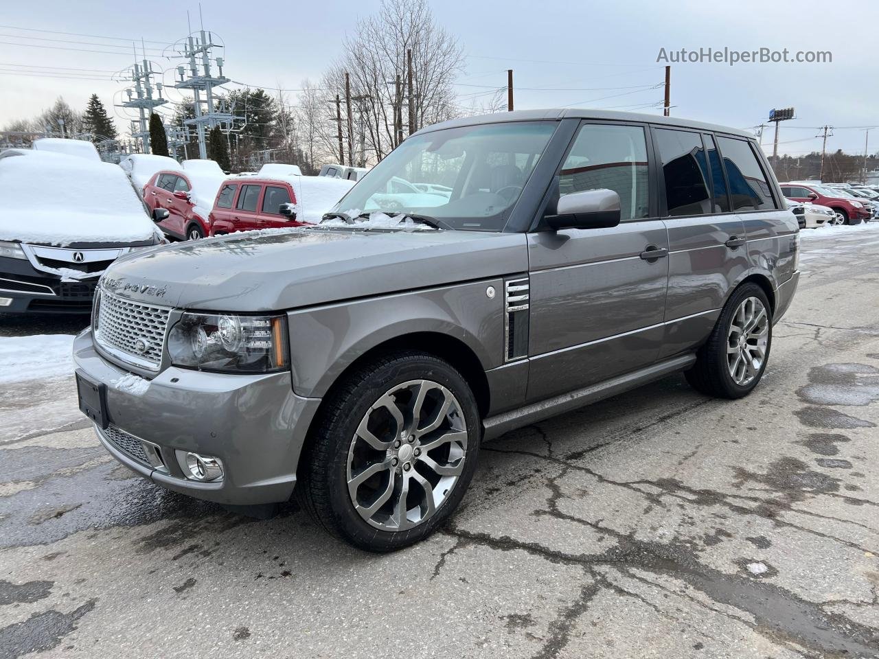 2011 Land Rover Range Rover Hse Luxury Charcoal vin: SALMF1D42BA339996