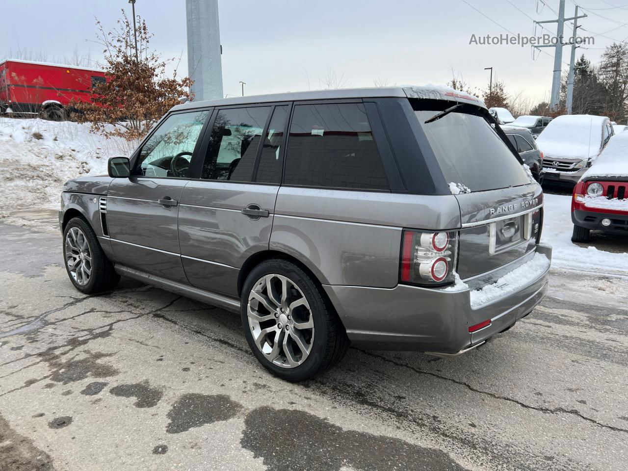 2011 Land Rover Range Rover Hse Luxury Charcoal vin: SALMF1D42BA339996