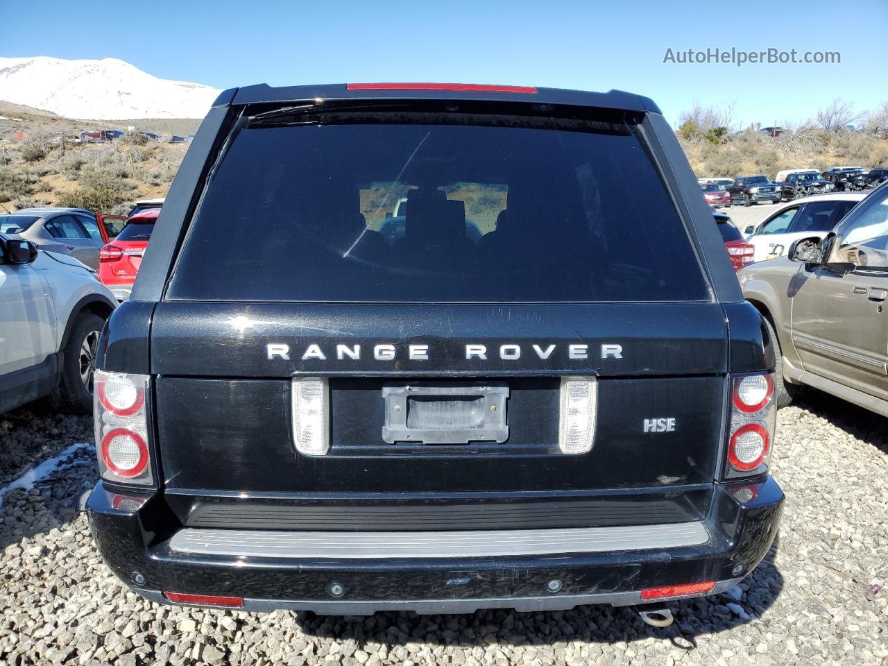 2011 Land Rover Range Rover Hse Luxury Черный vin: SALMF1D42BA342073
