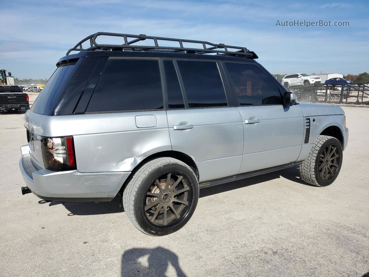 2011 Land Rover Range Rover Hse Luxury Silver vin: SALMF1D42BA355759