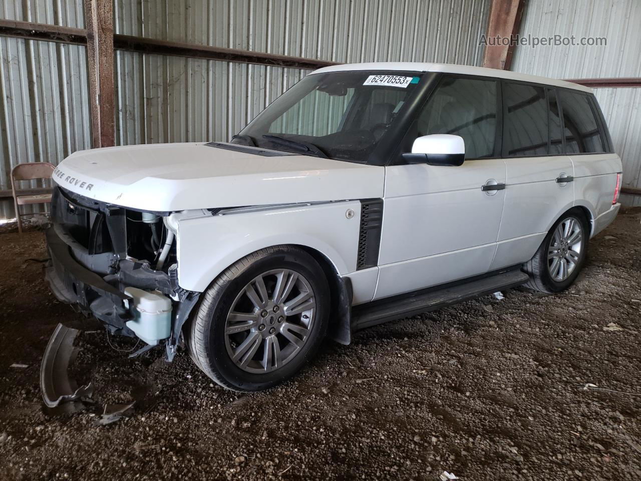 2011 Land Rover Range Rover Hse Luxury White vin: SALMF1D43BA352112