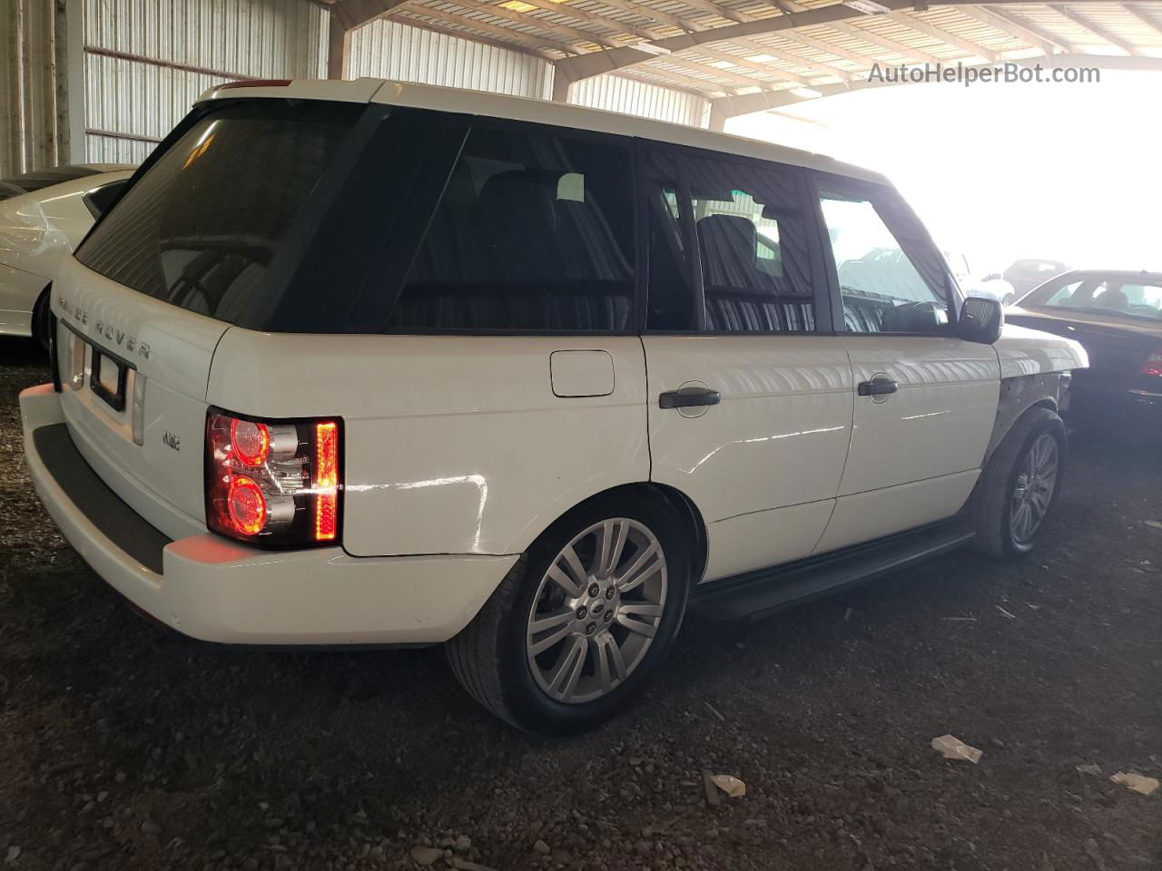 2011 Land Rover Range Rover Hse Luxury Белый vin: SALMF1D43BA352112