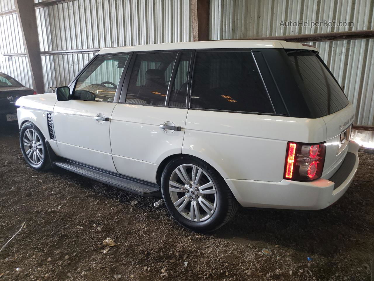 2011 Land Rover Range Rover Hse Luxury Белый vin: SALMF1D43BA352112