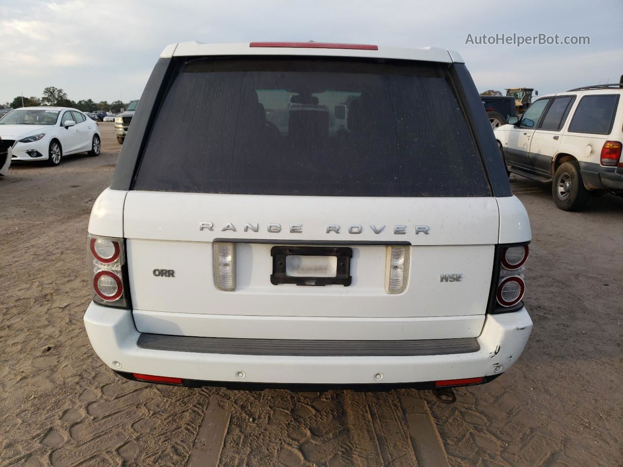 2011 Land Rover Range Rover Hse Luxury White vin: SALMF1D43BA356788