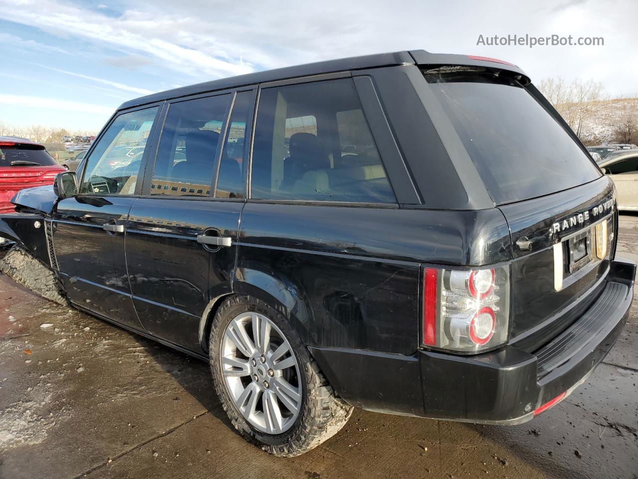 2011 Land Rover Range Rover Hse Luxury Черный vin: SALMF1D44BA349073