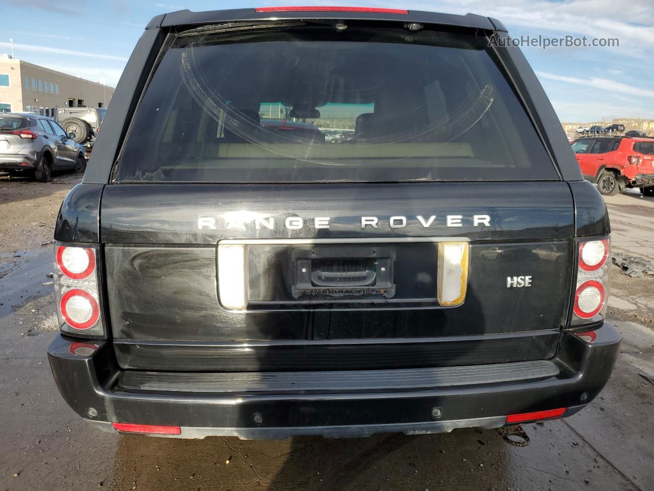 2011 Land Rover Range Rover Hse Luxury Черный vin: SALMF1D44BA349073