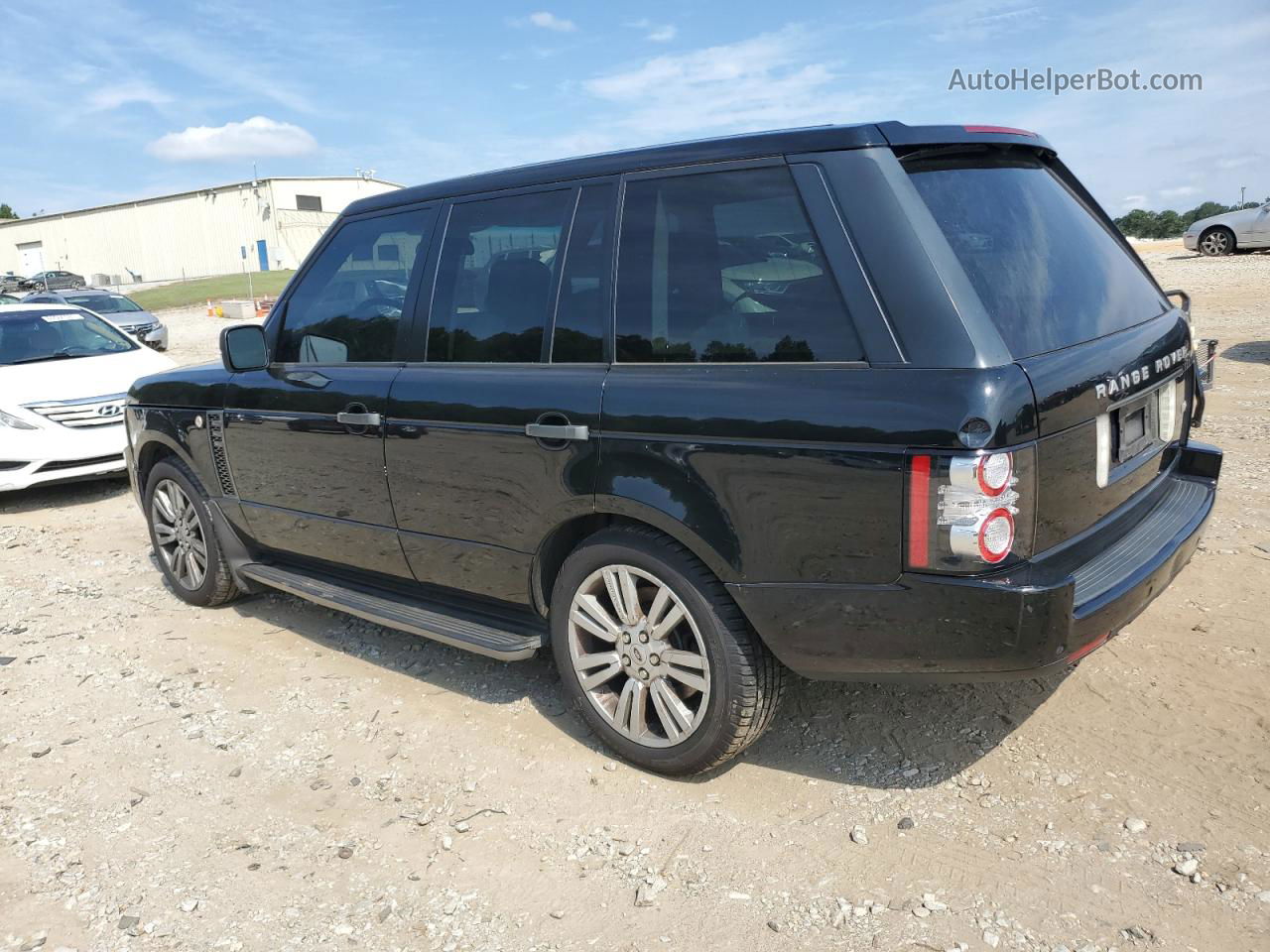 2011 Land Rover Range Rover Hse Luxury Черный vin: SALMF1D44BA355407