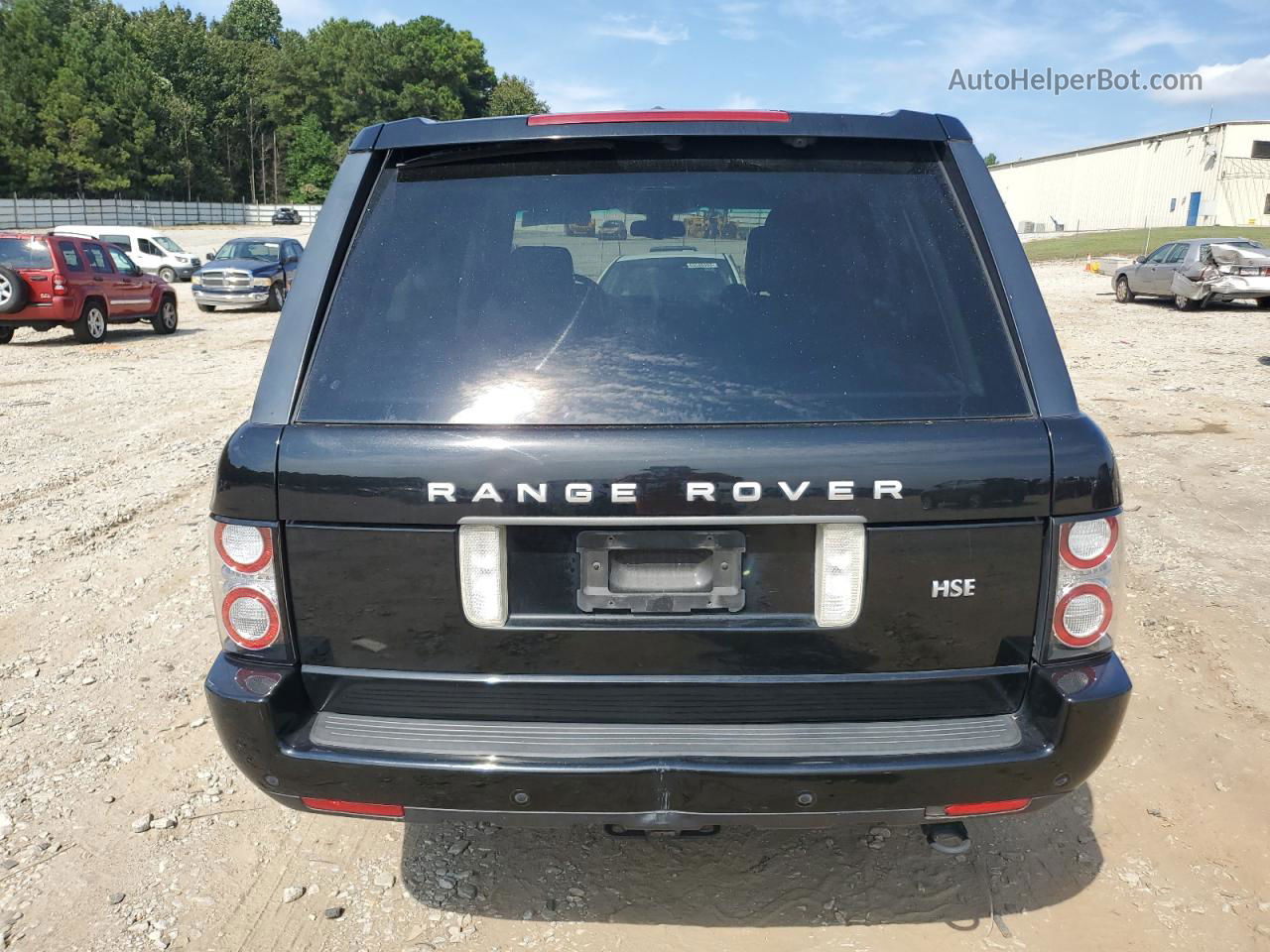 2011 Land Rover Range Rover Hse Luxury Черный vin: SALMF1D44BA355407