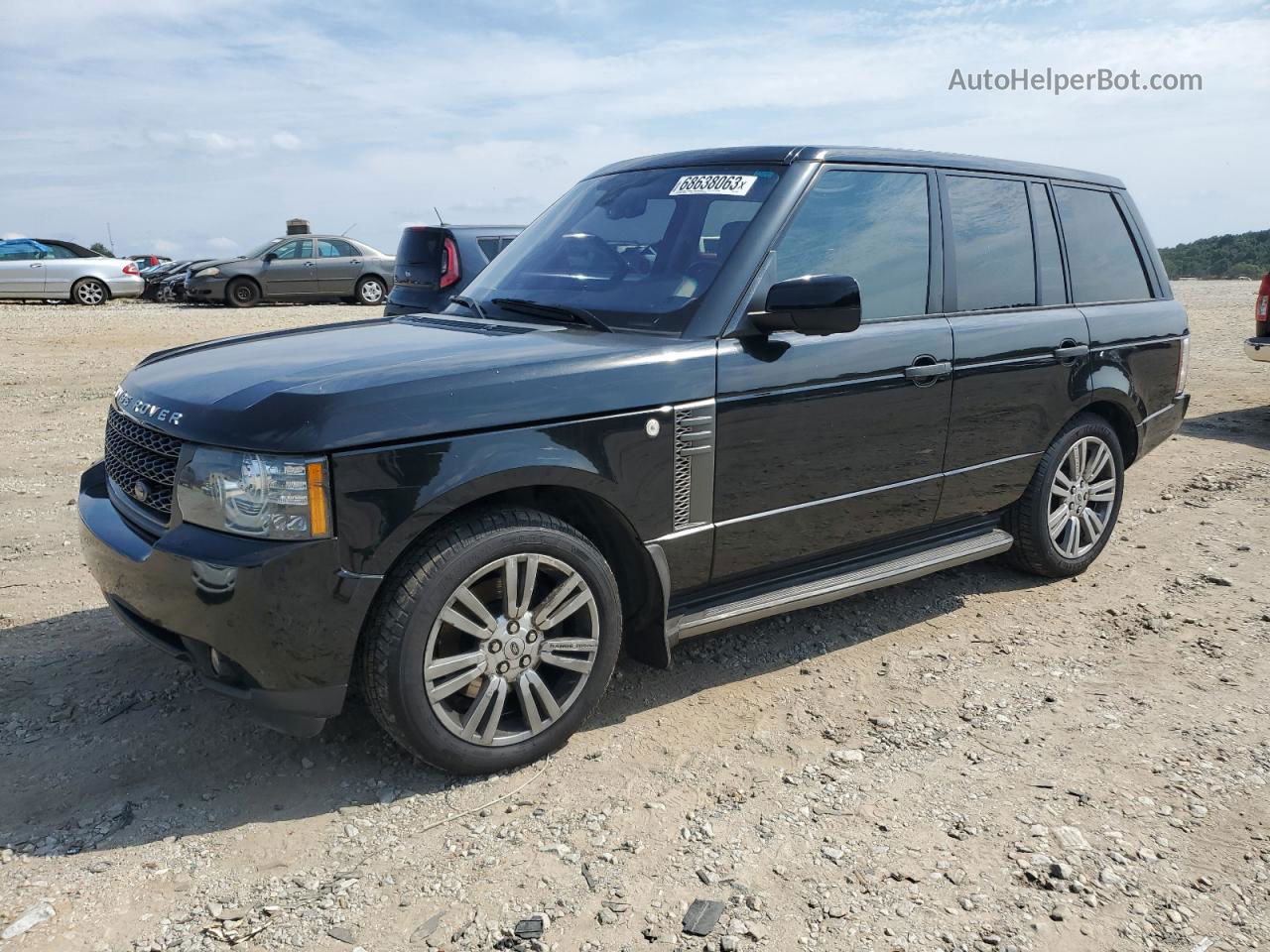 2011 Land Rover Range Rover Hse Luxury Черный vin: SALMF1D44BA355407