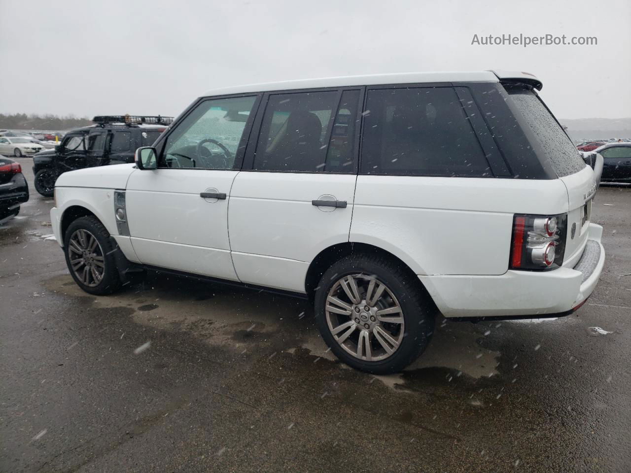 2011 Land Rover Range Rover Hse Luxury White vin: SALMF1D45BA339426