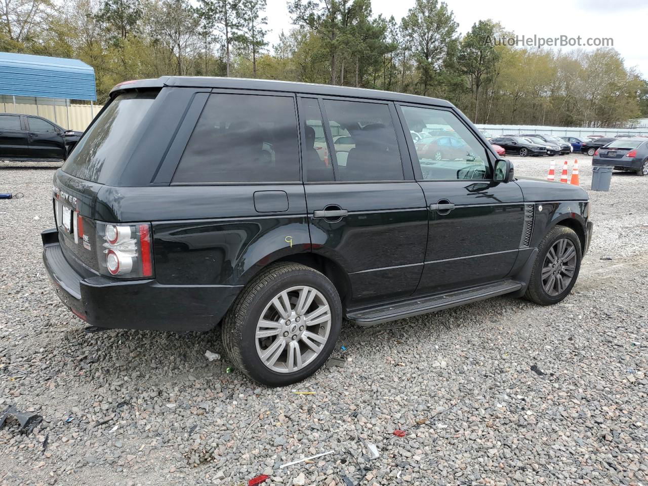 2011 Land Rover Range Rover Hse Luxury Black vin: SALMF1D45BA352452