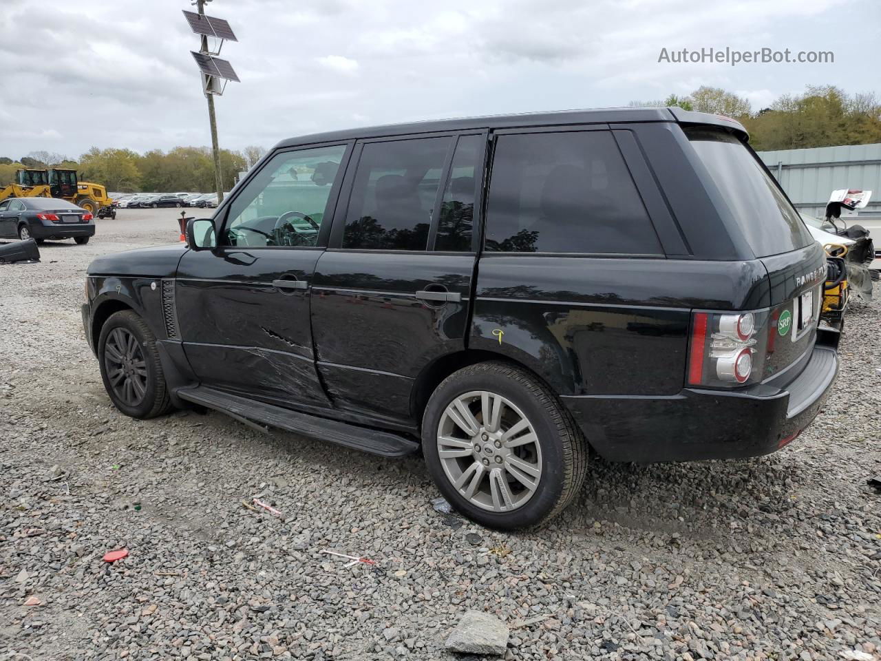 2011 Land Rover Range Rover Hse Luxury Black vin: SALMF1D45BA352452