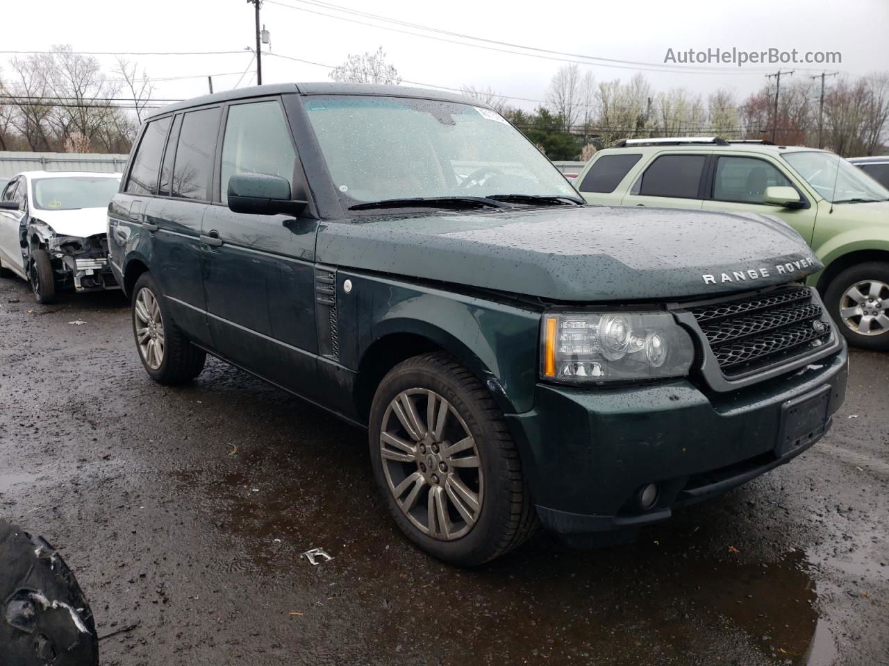 2011 Land Rover Range Rover Hse Luxury Green vin: SALMF1D47BA338780