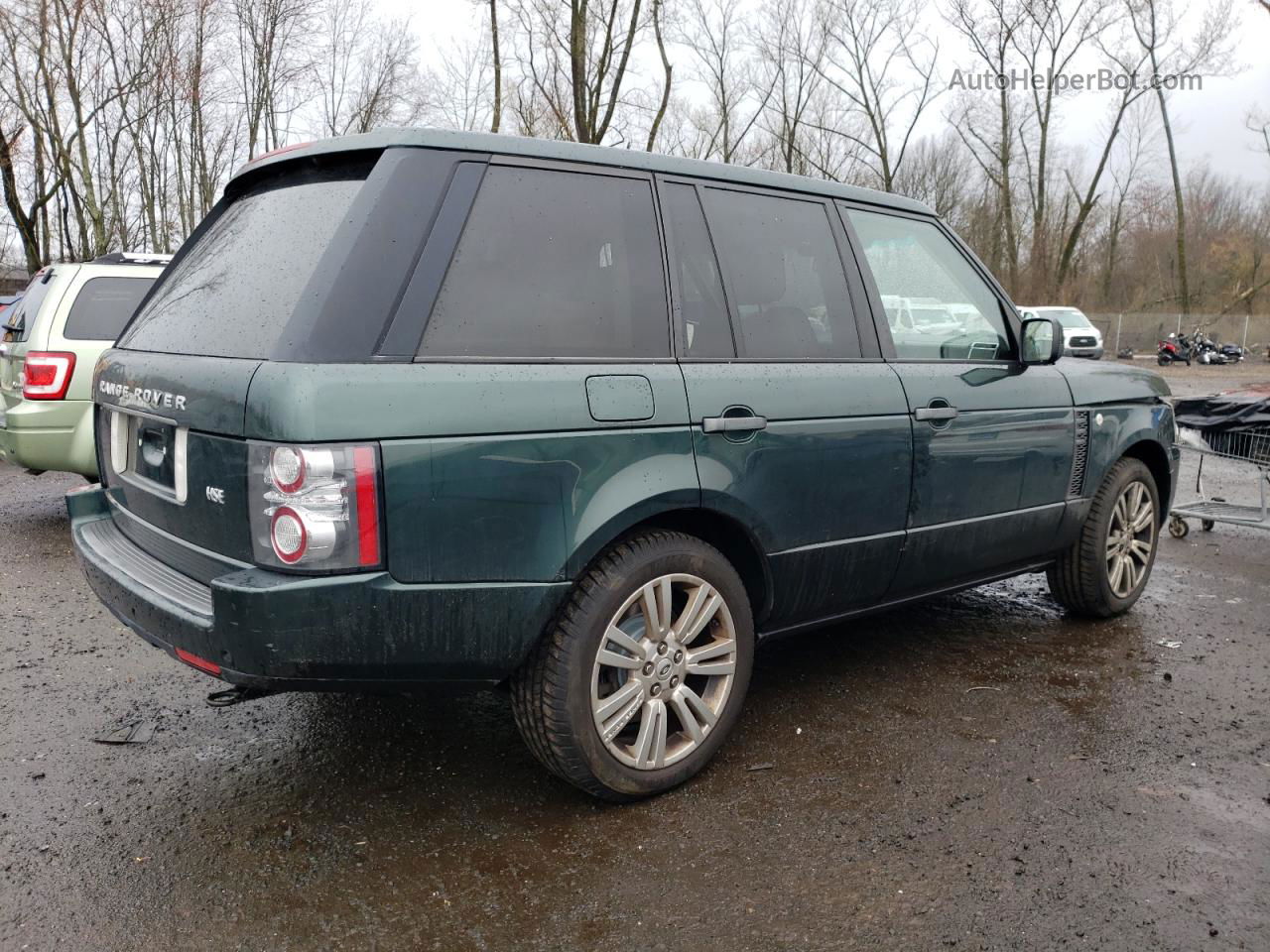 2011 Land Rover Range Rover Hse Luxury Green vin: SALMF1D47BA338780