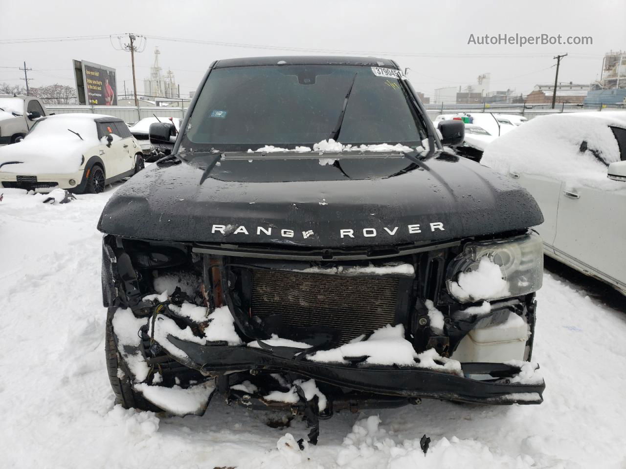 2011 Land Rover Range Rover Hse Luxury Black vin: SALMF1D48BA345253