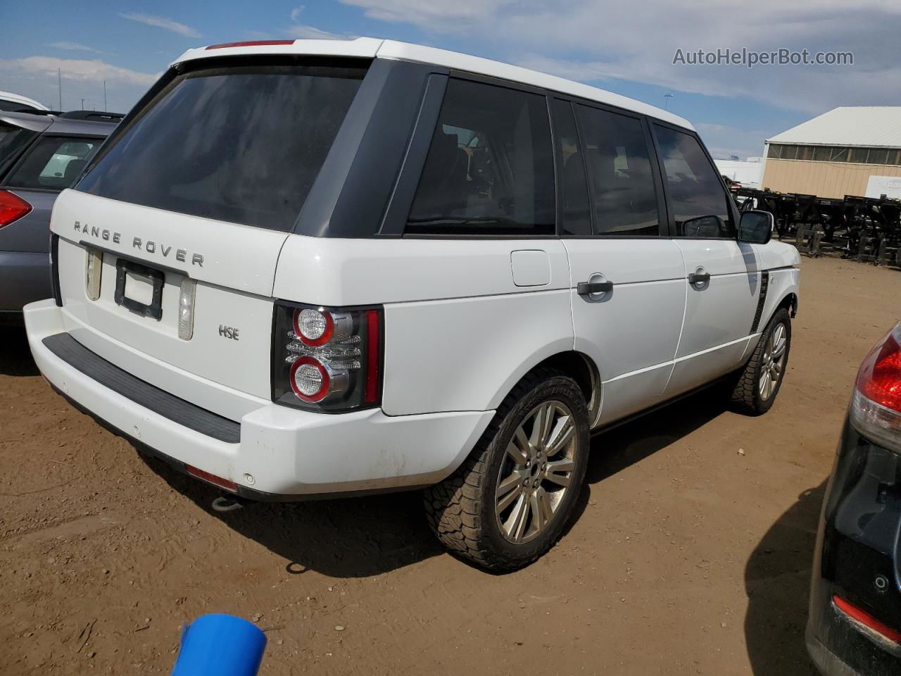 2011 Land Rover Range Rover Hse Luxury White vin: SALMF1D48BA353367