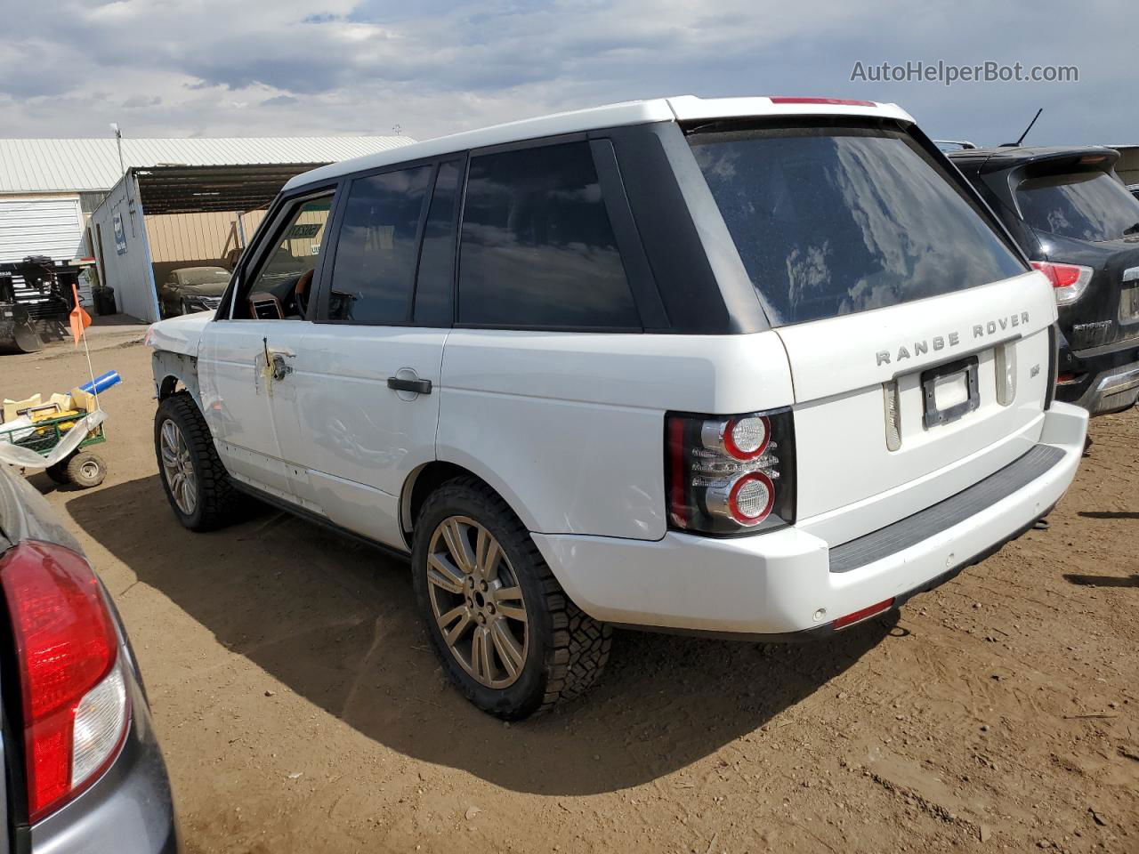 2011 Land Rover Range Rover Hse Luxury Белый vin: SALMF1D48BA353367