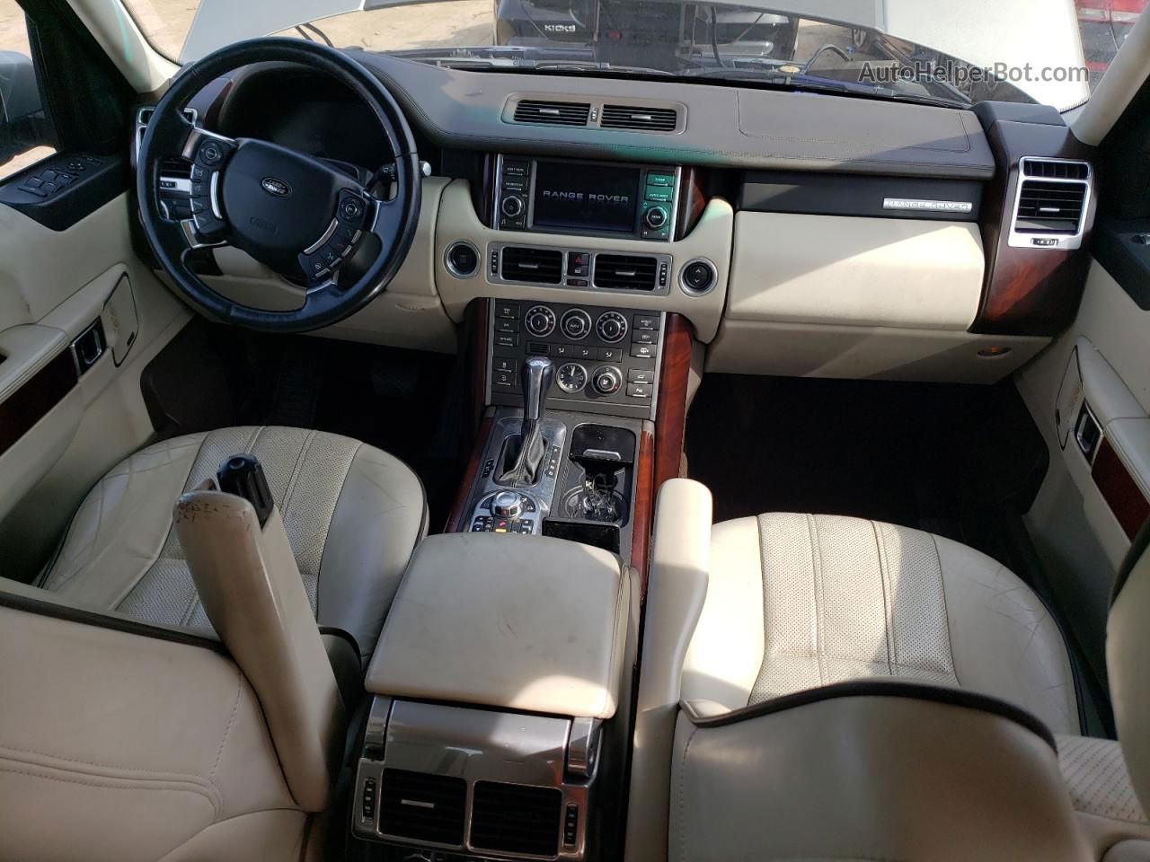2011 Land Rover Range Rover Hse Luxury Tan vin: SALMF1D49BA339106