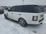 2011 Land Rover Range Rover Hse Luxury White vin: SALMF1D49BA345472