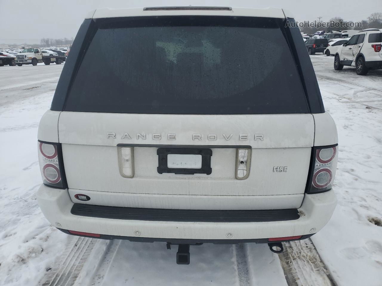 2011 Land Rover Range Rover Hse Luxury Белый vin: SALMF1D49BA345472