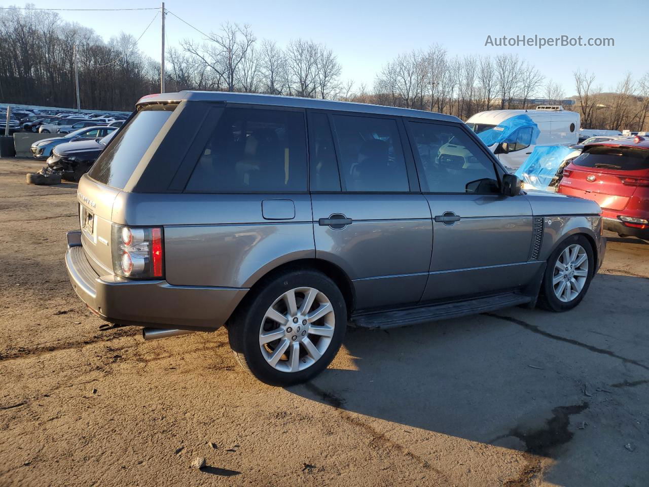 2011 Land Rover Range Rover Hse Luxury Gray vin: SALMF1E40BA332687