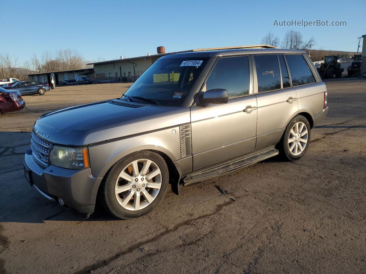 2011 Land Rover Range Rover Hse Luxury Gray vin: SALMF1E40BA332687