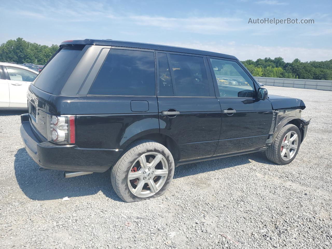 2011 Land Rover Range Rover Hse Luxury Black vin: SALMF1E40BA355869