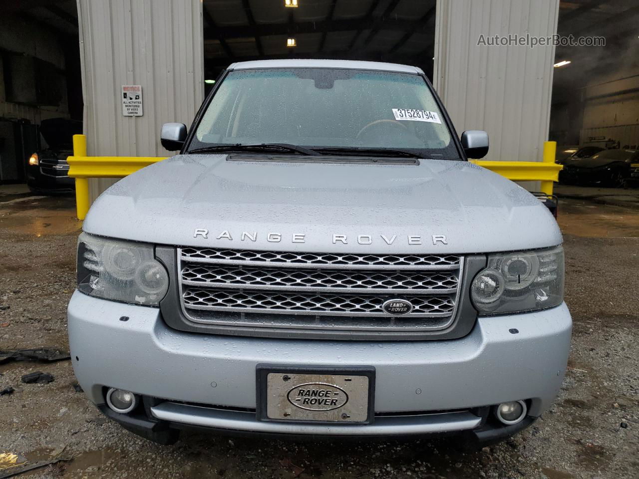 2011 Land Rover Range Rover Hse Luxury Silver vin: SALMF1E41BA350180