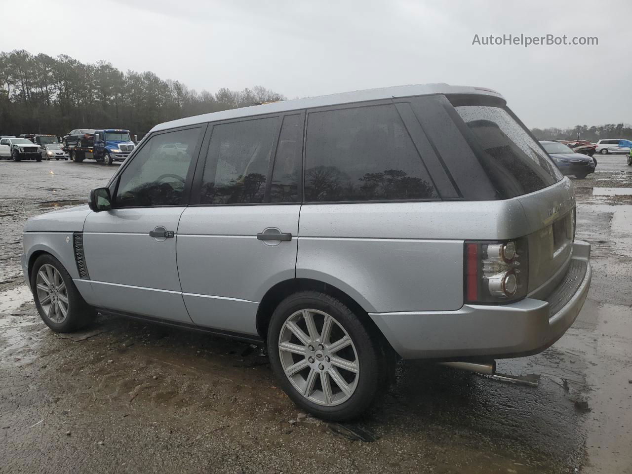 2011 Land Rover Range Rover Hse Luxury Silver vin: SALMF1E41BA350180