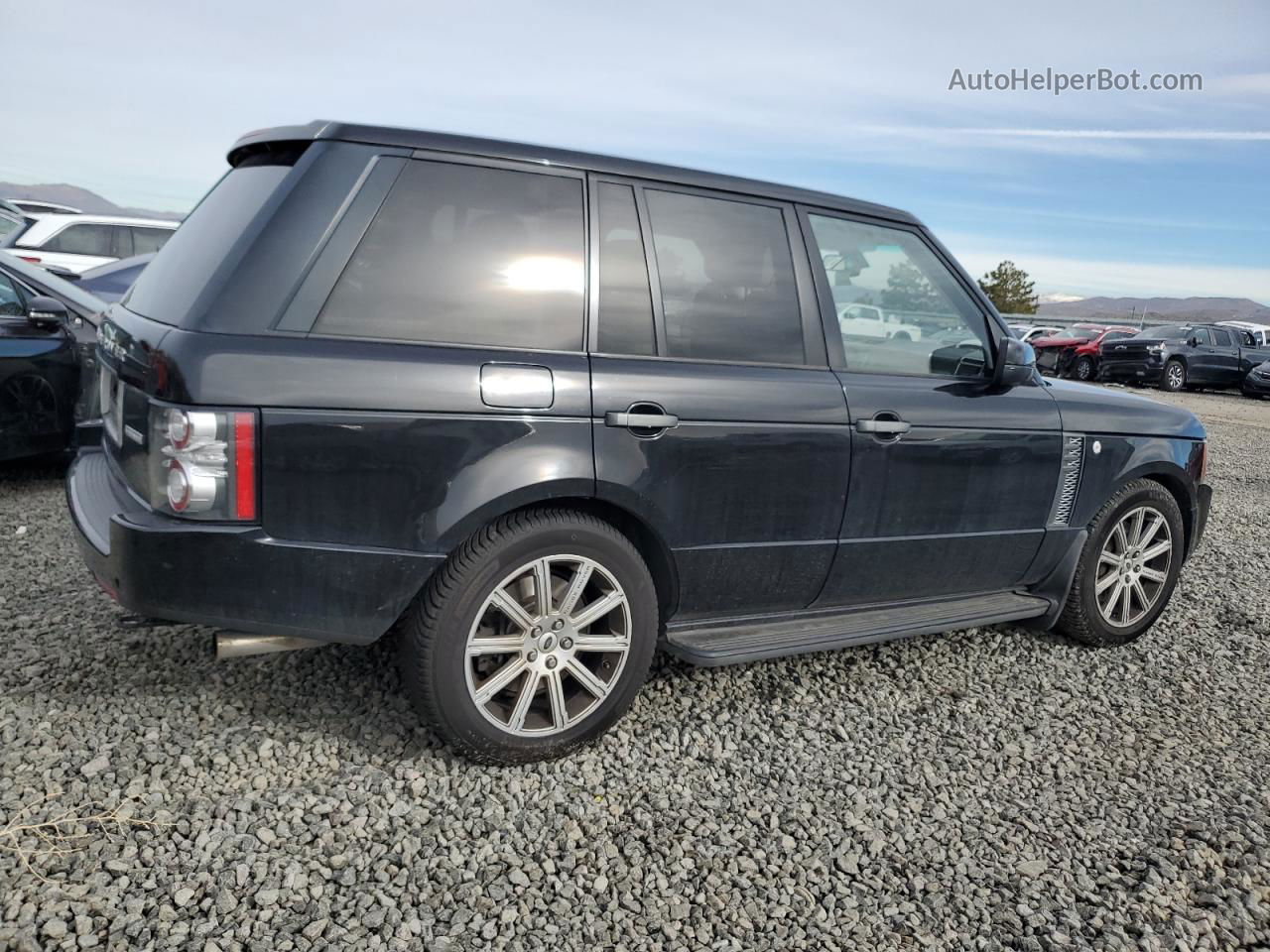 2011 Land Rover Range Rover Hse Luxury Black vin: SALMF1E42BA335395